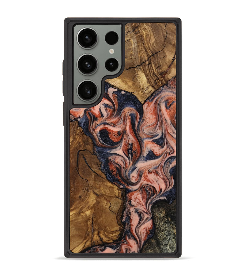 Galaxy S23 Ultra Wood Phone Case - Essence (Ancient Olive, 818643)