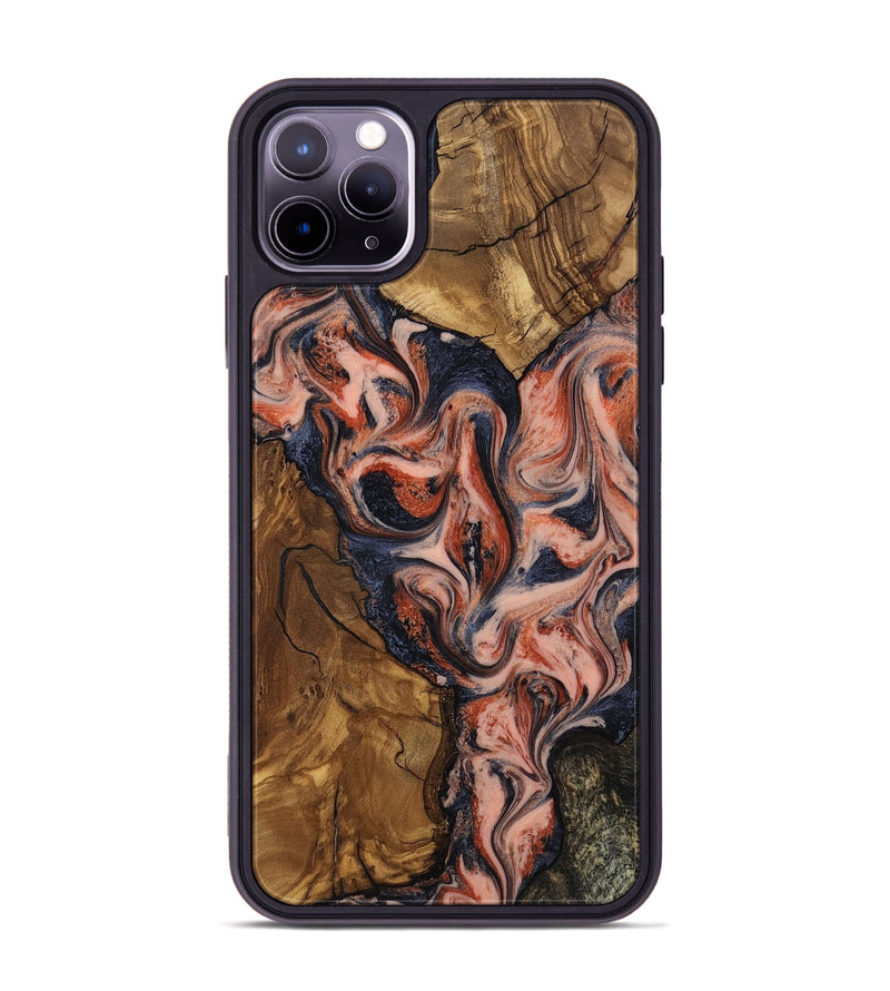 iPhone 11 Pro Max Wood Phone Case - Essence (Ancient Olive, 818643)