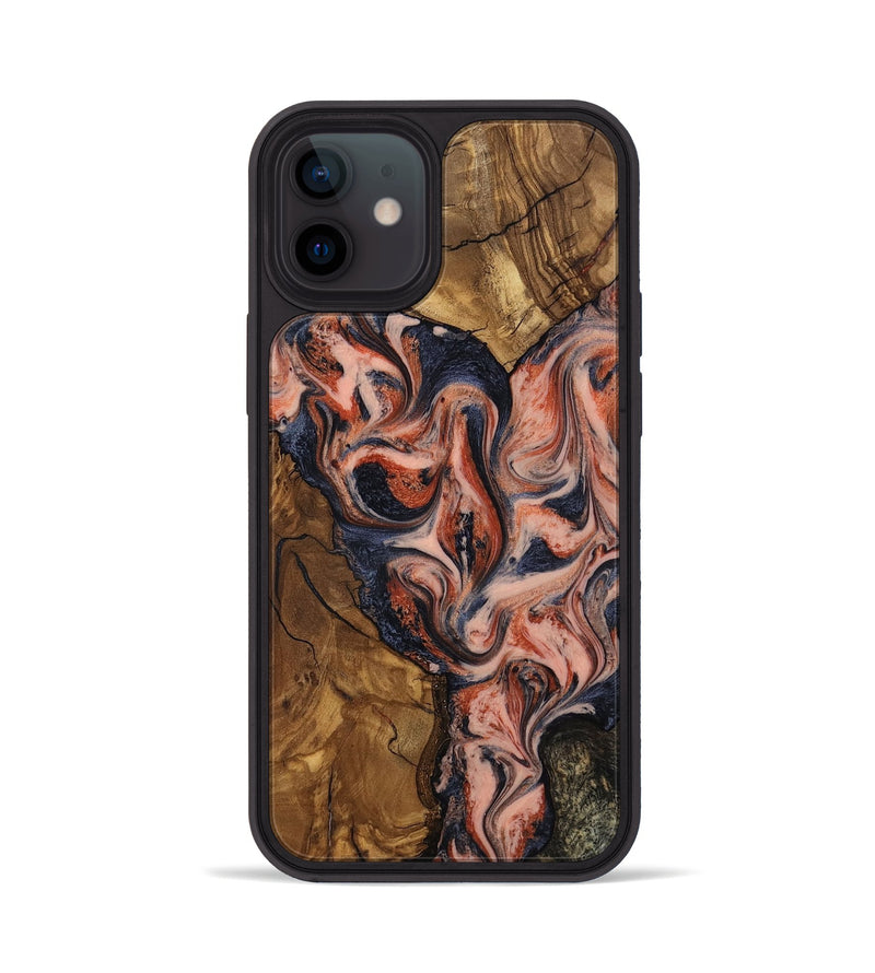iPhone 12 Wood Phone Case - Essence (Ancient Olive, 818643)