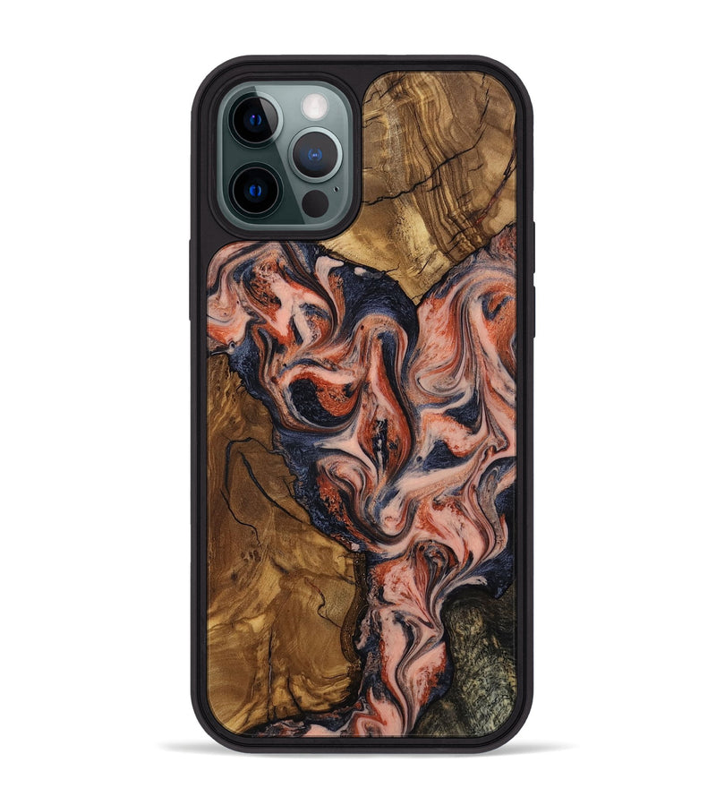 iPhone 12 Pro Max Wood Phone Case - Essence (Ancient Olive, 818643)