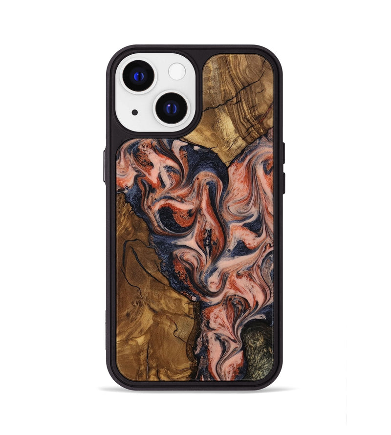 iPhone 13 Wood Phone Case - Essence (Ancient Olive, 818643)