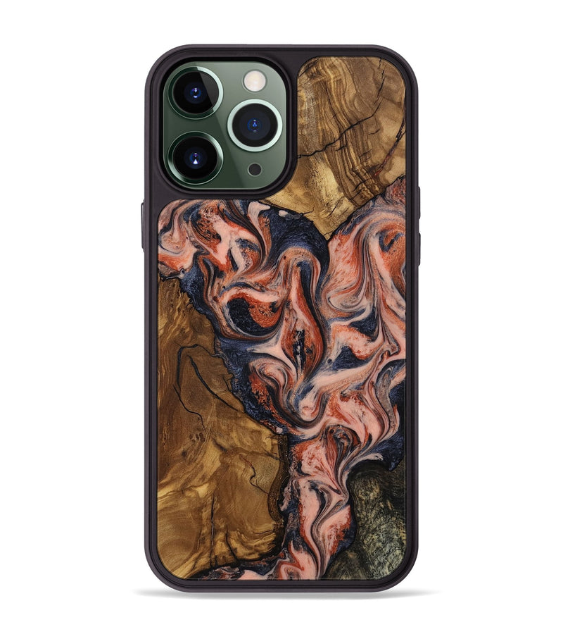 iPhone 13 Pro Max Wood Phone Case - Essence (Ancient Olive, 818643)