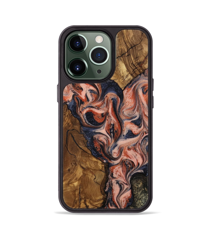 iPhone 13 Pro Wood Phone Case - Essence (Ancient Olive, 818643)