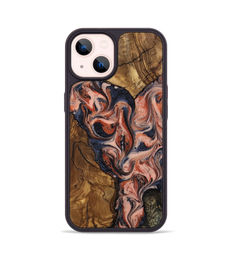 iPhone 14 Wood Phone Case - Essence (Ancient Olive, 818643)