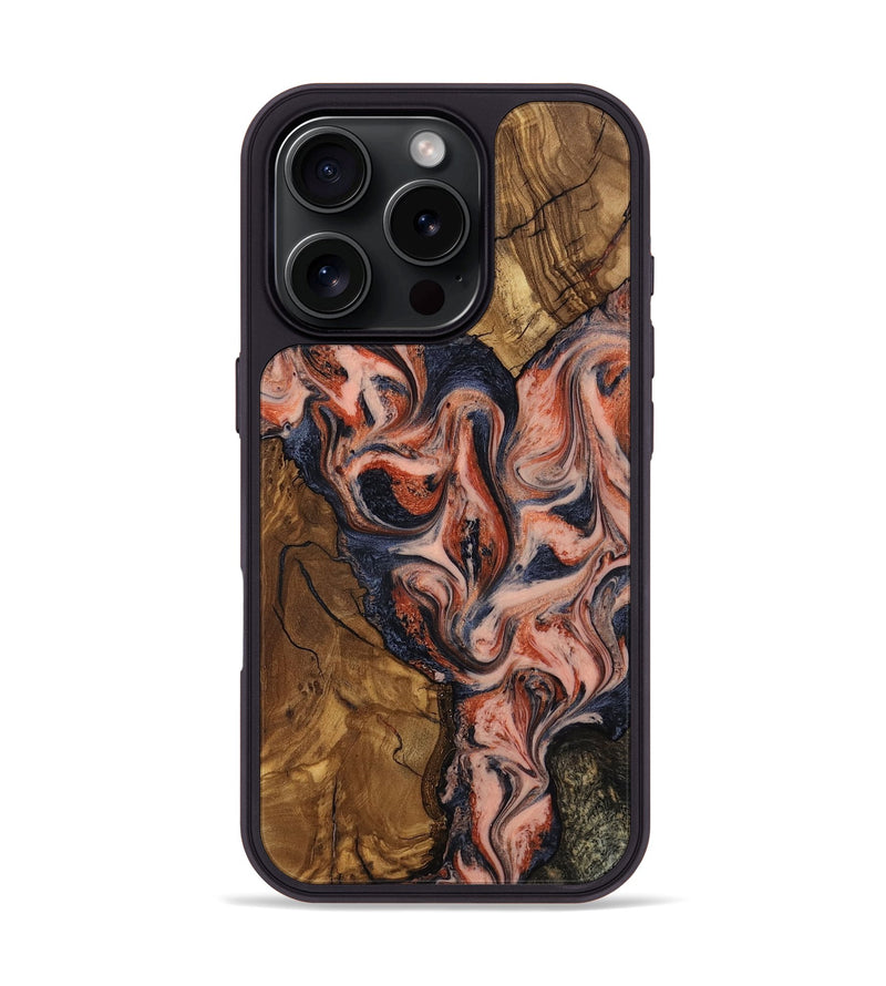 iPhone 16 Pro Wood Phone Case - Essence (Ancient Olive, 818643)