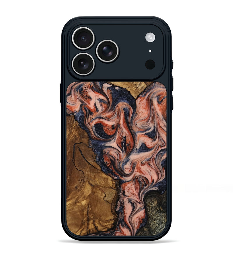iPhone 17 Pro Max Wood Phone Case - Essence (Ancient Olive, 818643)
