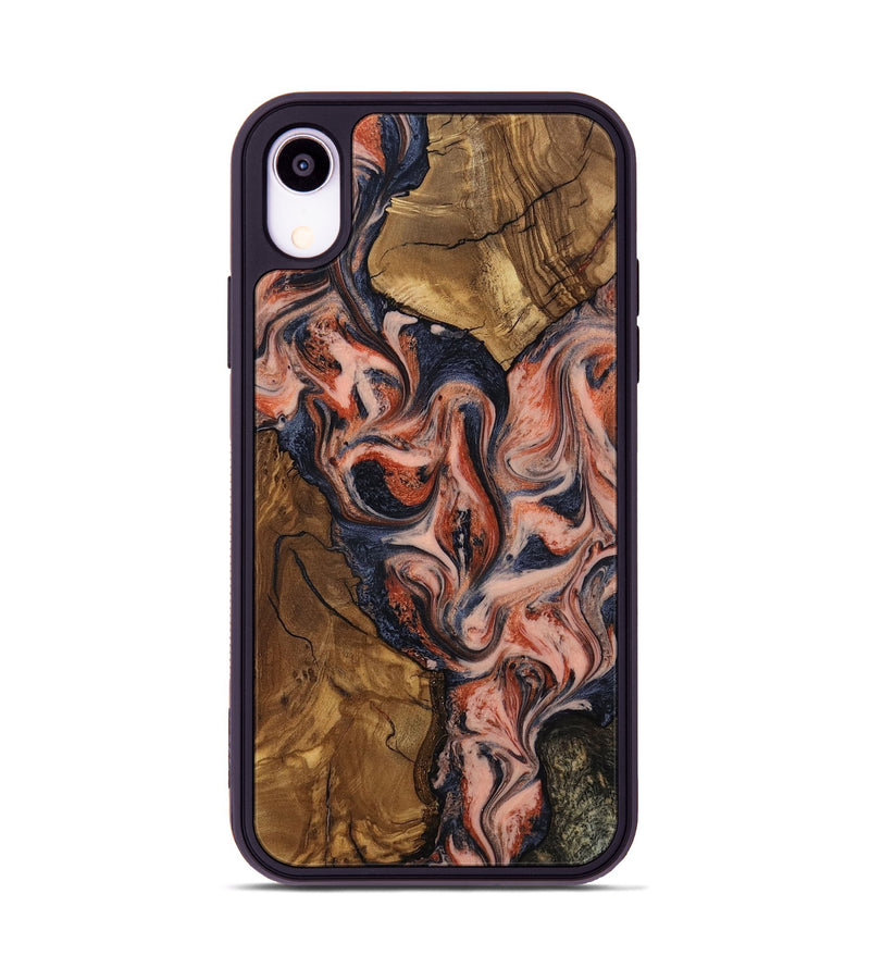 iPhone Xr Wood Phone Case - Essence (Ancient Olive, 818643)