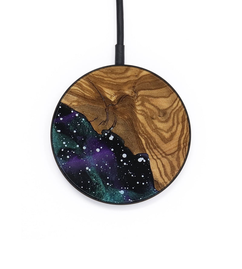 Circle Wood Wireless Charger - Foster (Ancient Olive, 818644)