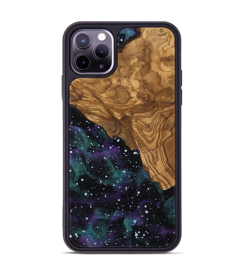 iPhone 11 Pro Max Wood Phone Case - Foster (Ancient Olive, 818644)