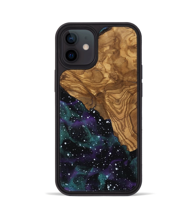 iPhone 12 Wood Phone Case - Foster (Ancient Olive, 818644)