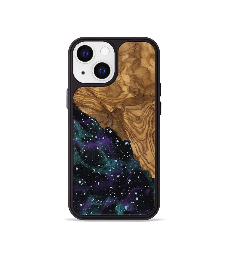 iPhone 13 mini Wood Phone Case - Foster (Ancient Olive, 818644)