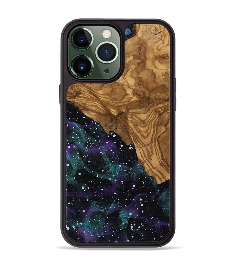 iPhone 13 Pro Max Wood Phone Case - Foster (Ancient Olive, 818644)