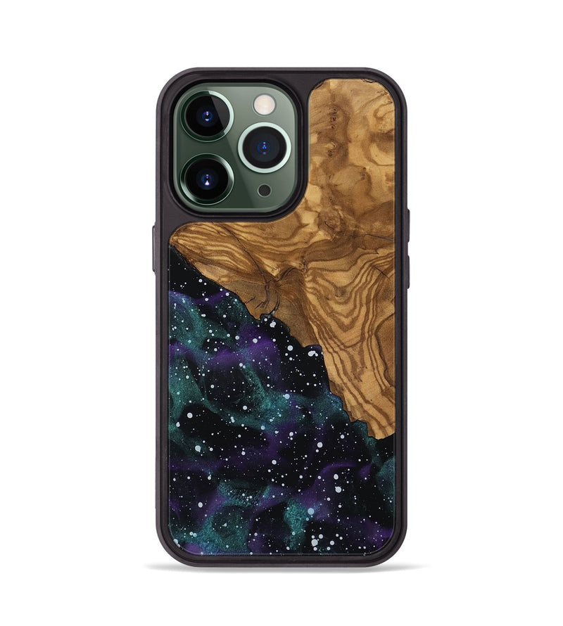 iPhone 13 Pro Wood Phone Case - Foster (Ancient Olive, 818644)