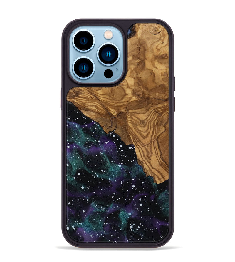 iPhone 14 Pro Max Wood Phone Case - Foster (Ancient Olive, 818644)
