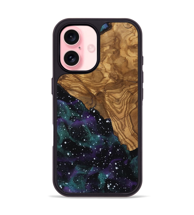 iPhone 16 Wood Phone Case - Foster (Ancient Olive, 818644)