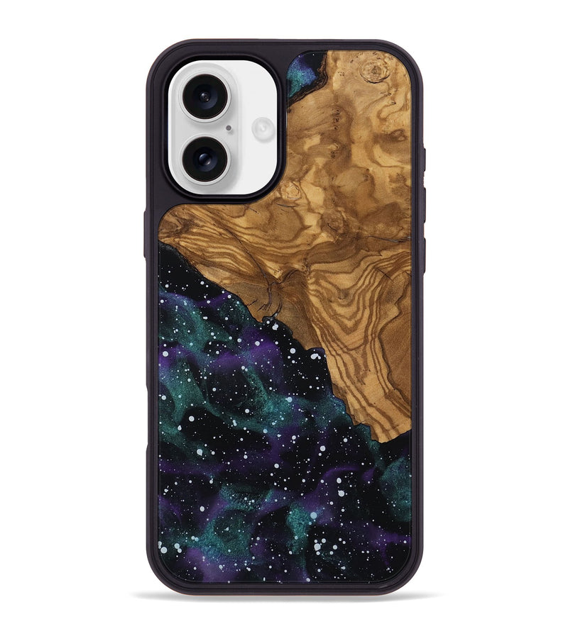 iPhone 16 Plus Wood Phone Case - Foster (Ancient Olive, 818644)