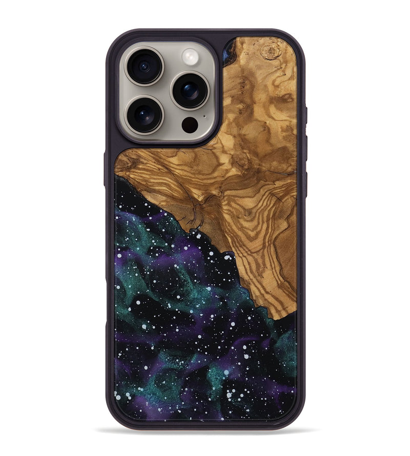 iPhone 16 Pro Max Wood Phone Case - Foster (Ancient Olive, 818644)