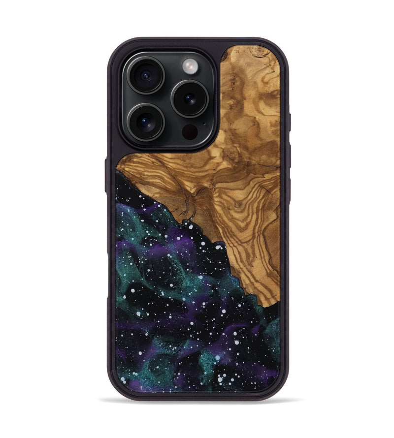 iPhone 16 Pro Wood Phone Case - Foster (Ancient Olive, 818644)