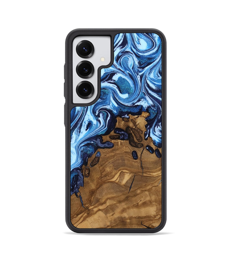 Galaxy S25 Wood Phone Case - Casper (Ancient Olive, 818645)