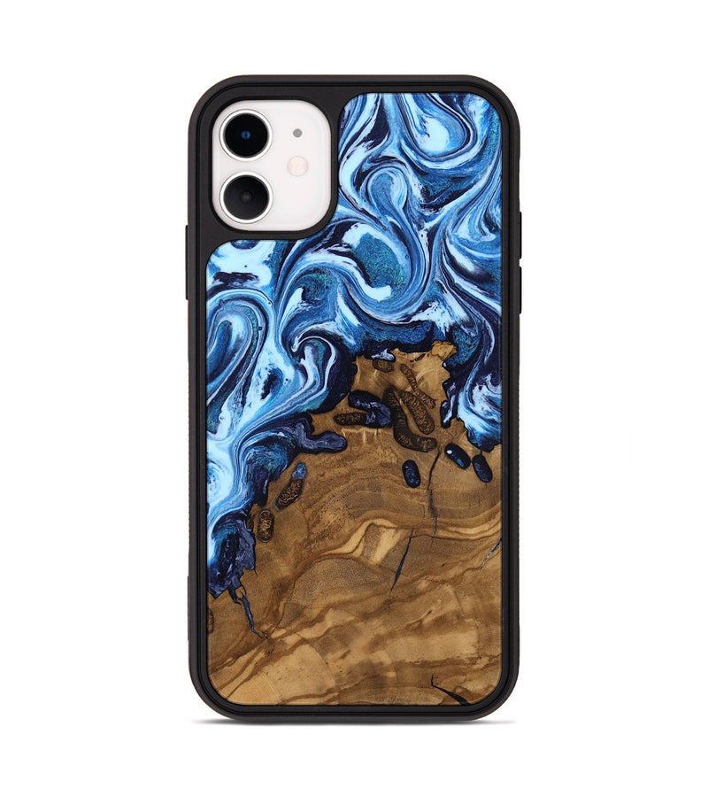 iPhone 11 Wood Phone Case - Casper (Ancient Olive, 818645)