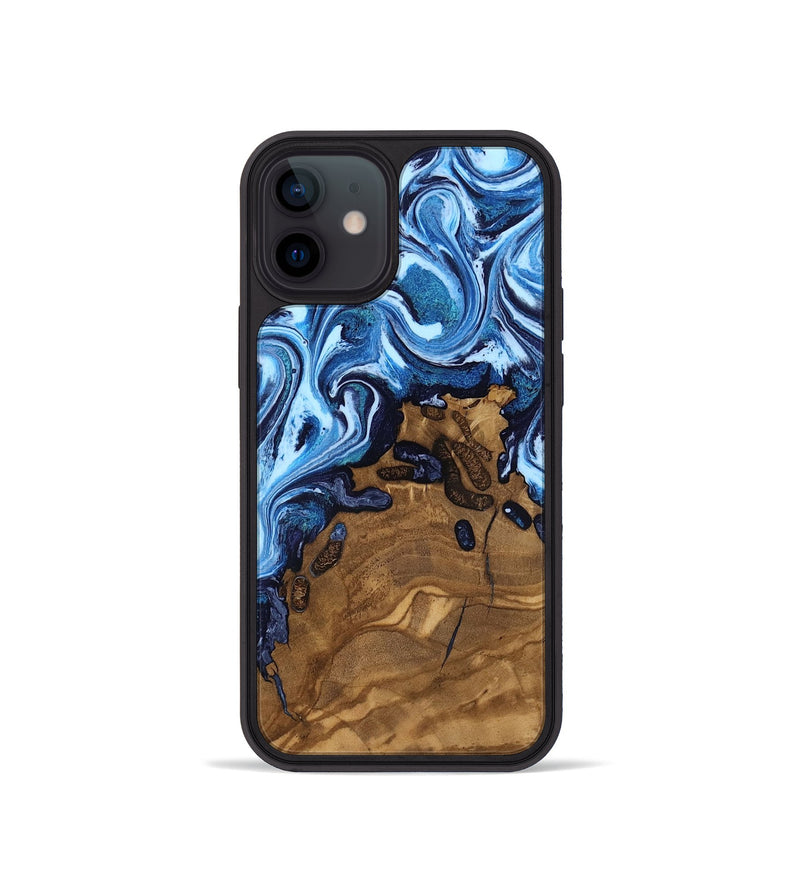 iPhone 12 mini Wood Phone Case - Casper (Ancient Olive, 818645)