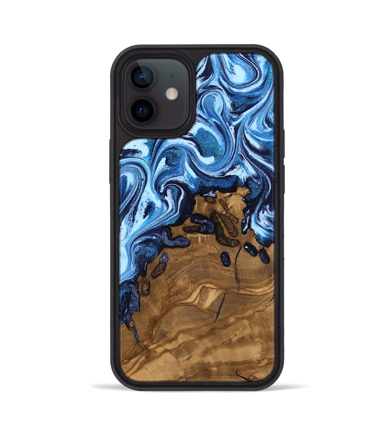 iPhone 12 Wood Phone Case - Casper (Ancient Olive, 818645)