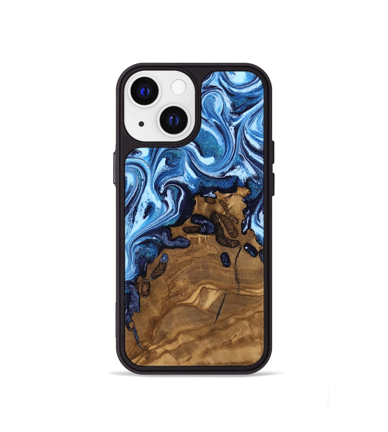iPhone 13 mini Wood Phone Case - Casper (Ancient Olive, 818645)