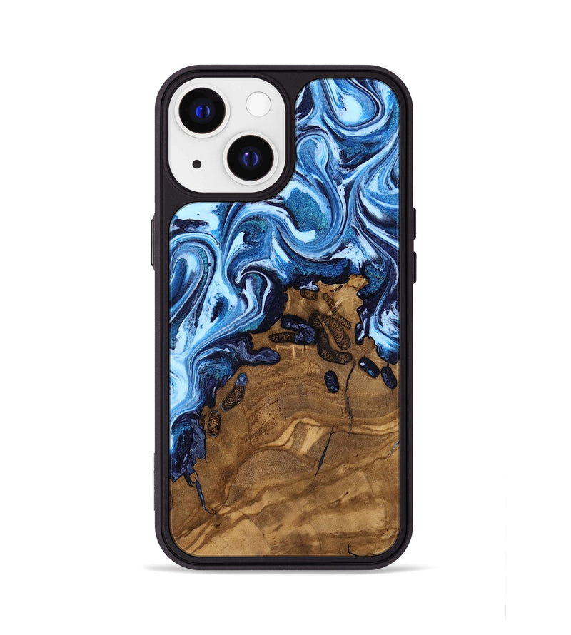 iPhone 13 Wood Phone Case - Casper (Ancient Olive, 818645)