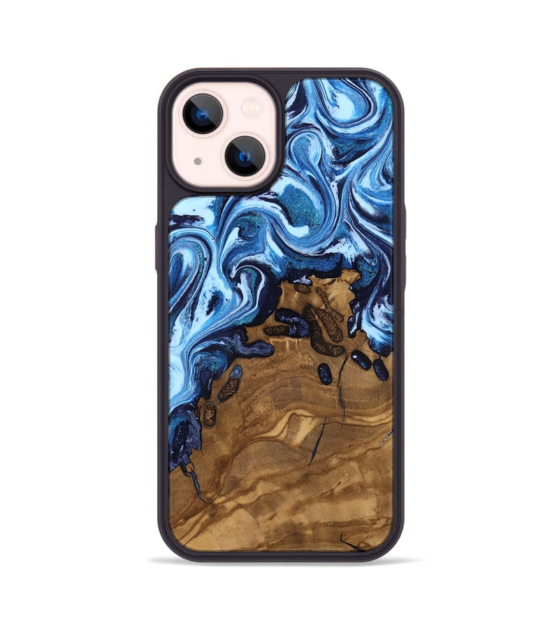 iPhone 14 Wood Phone Case - Casper (Ancient Olive, 818645)