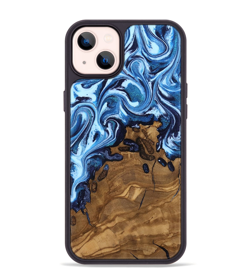 iPhone 14 Plus Wood Phone Case - Casper (Ancient Olive, 818645)