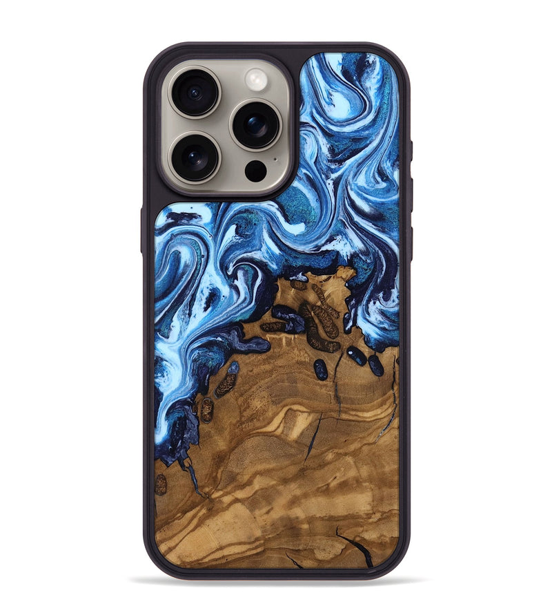 iPhone 15 Pro Max Wood Phone Case - Casper (Ancient Olive, 818645)