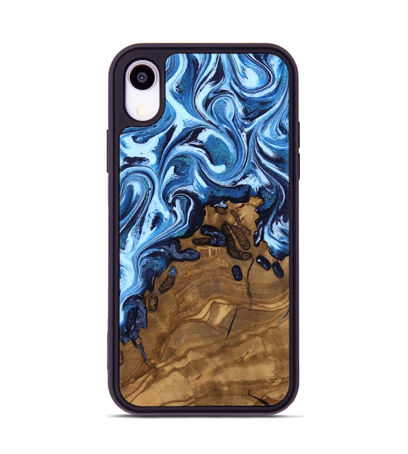 iPhone Xr Wood Phone Case - Casper (Ancient Olive, 818645)