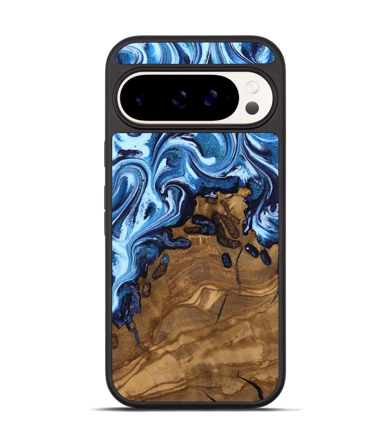 Pixel 9 Wood Phone Case - Casper (Ancient Olive, 818645)