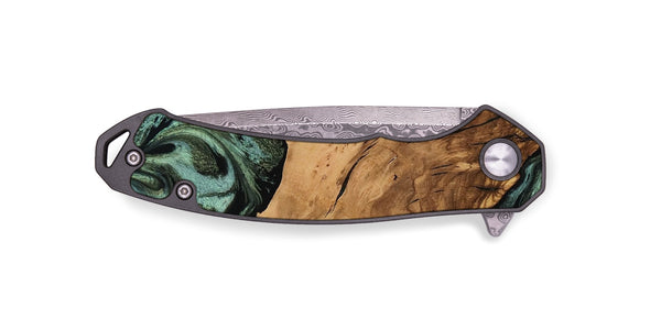 EDC Wood Pocket Knife - Iyana (Ancient Olive, 818647)