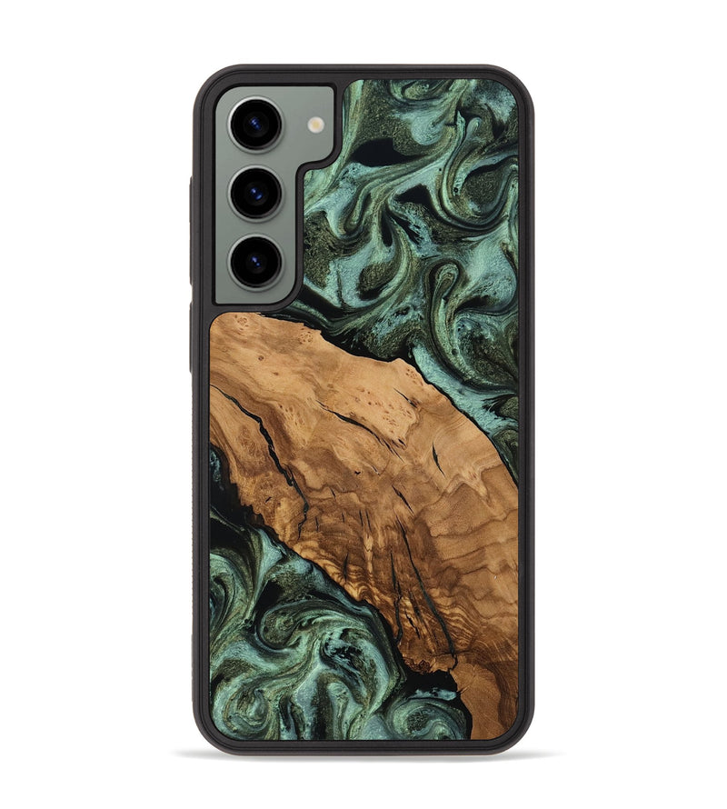 Galaxy S23 Plus Wood Phone Case - Iyana (Ancient Olive, 818647)