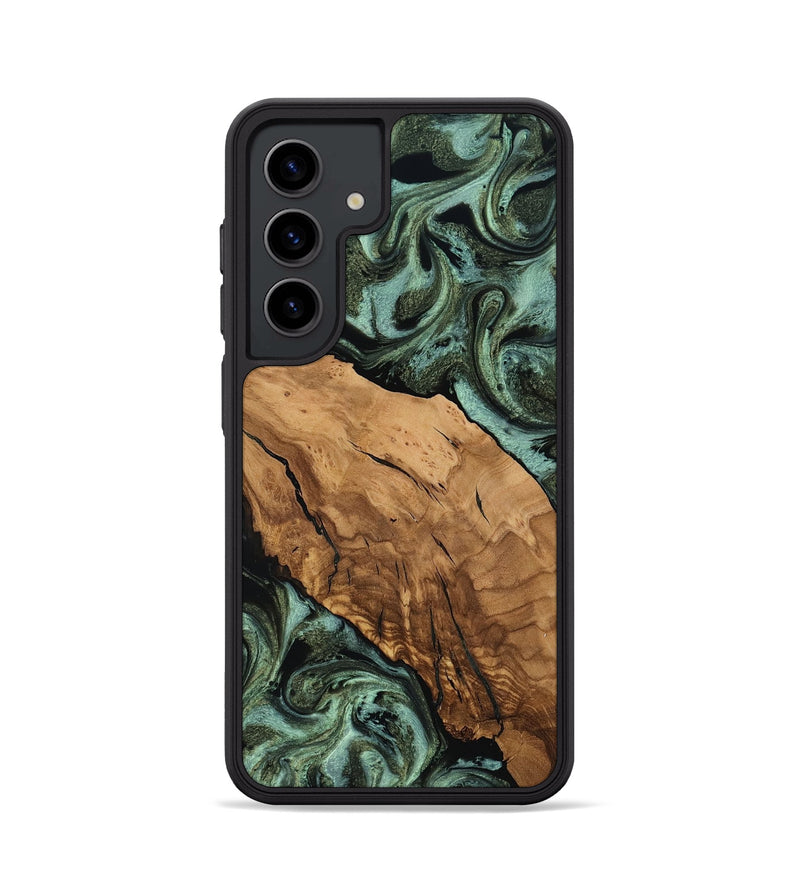 Galaxy S24 Wood Phone Case - Iyana (Ancient Olive, 818647)