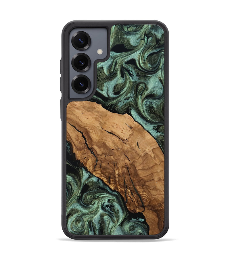 Galaxy S25 Plus Wood Phone Case - Iyana (Ancient Olive, 818647)