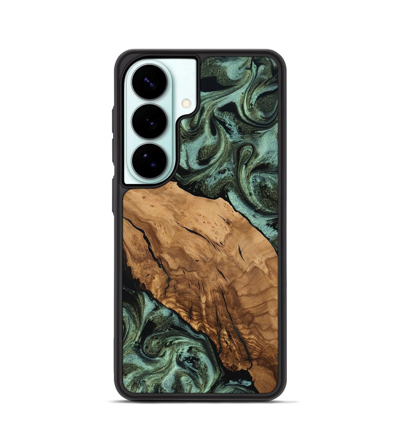 Galaxy S26 Wood Phone Case - Iyana (Ancient Olive, 818647)