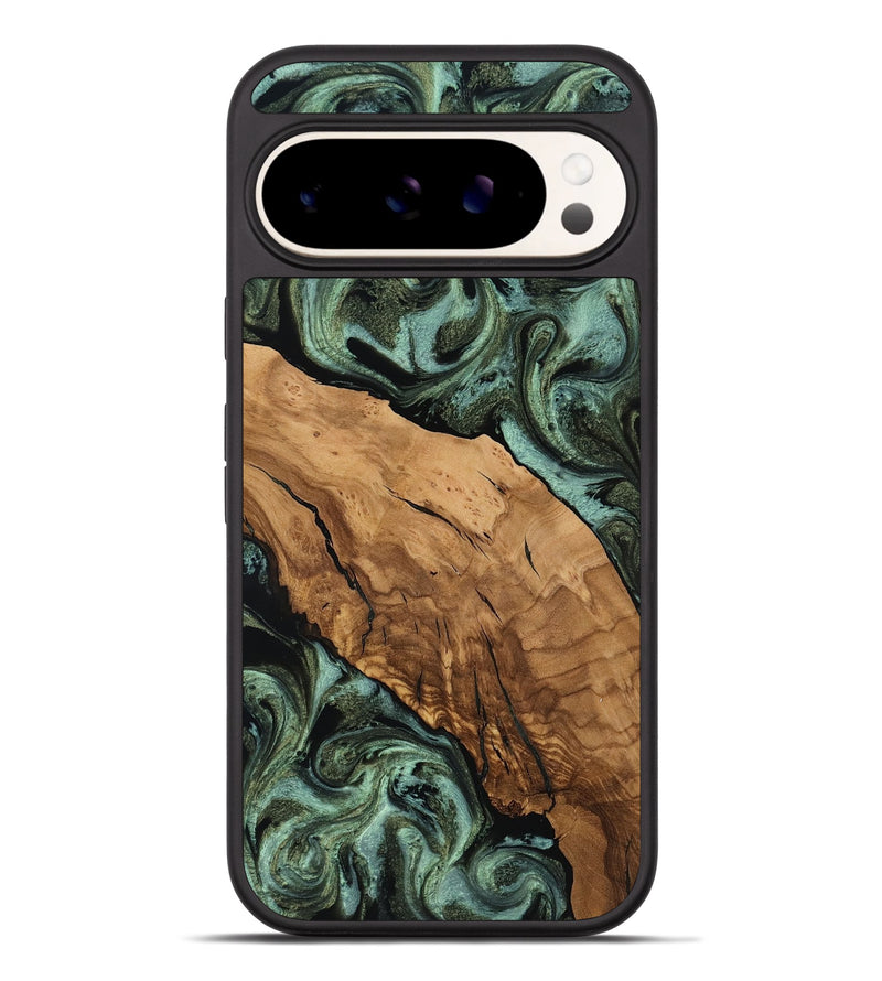 Pixel 9 Pro XL Wood Phone Case - Iyana (Ancient Olive, 818647)