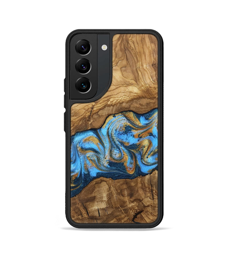 Galaxy S22 Wood Phone Case - Aryana (Ancient Olive, 818648)
