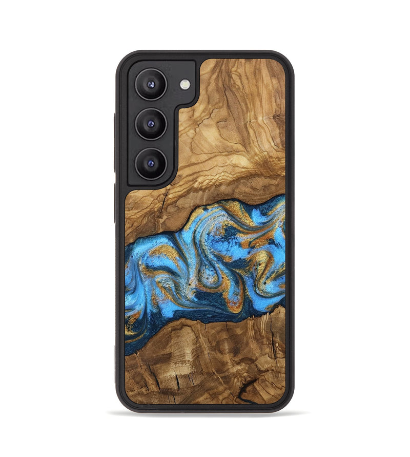 Galaxy S23 Wood Phone Case - Aryana (Ancient Olive, 818648)