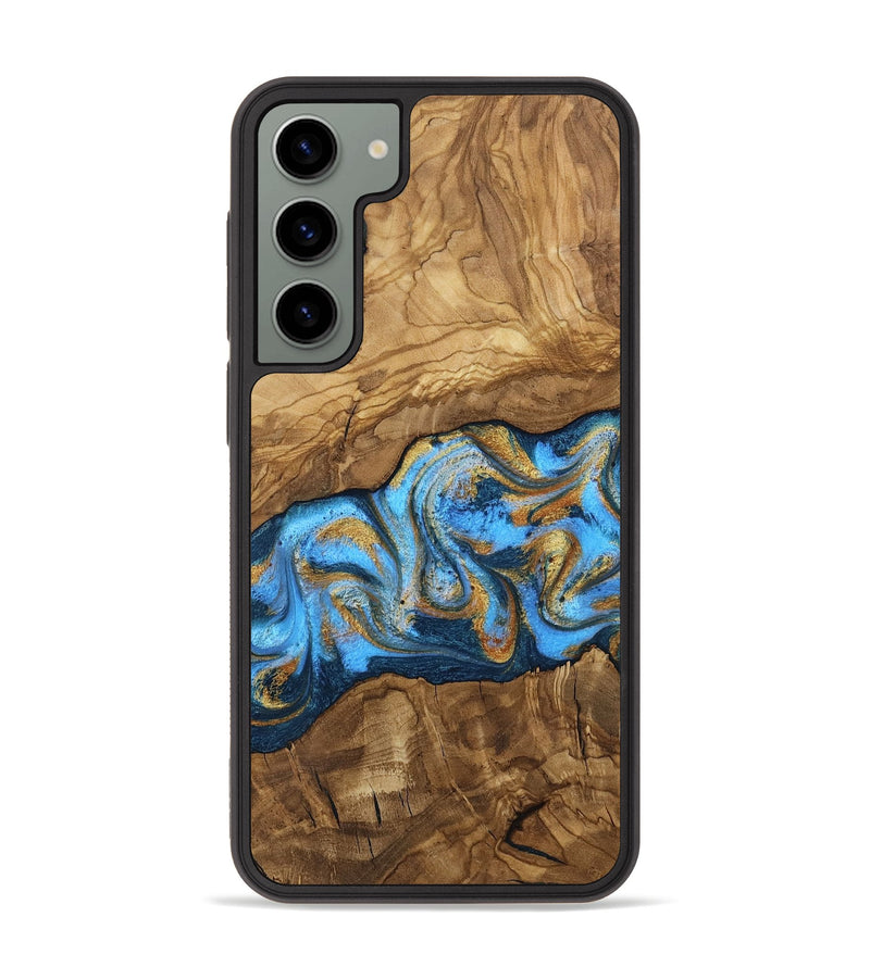 Galaxy S23 Plus Wood Phone Case - Aryana (Ancient Olive, 818648)