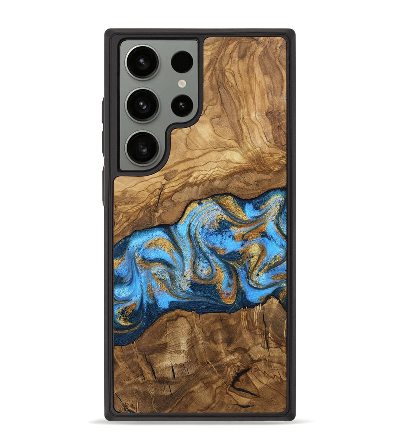 Galaxy S23 Ultra Wood Phone Case - Aryana (Ancient Olive, 818648)