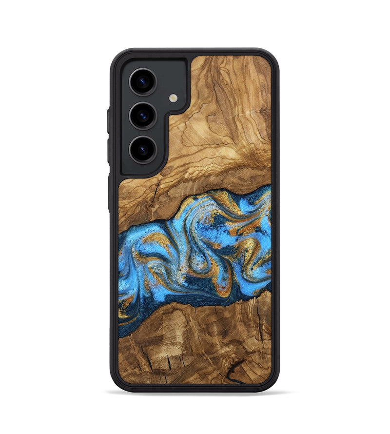 Galaxy S24 Wood Phone Case - Aryana (Ancient Olive, 818648)