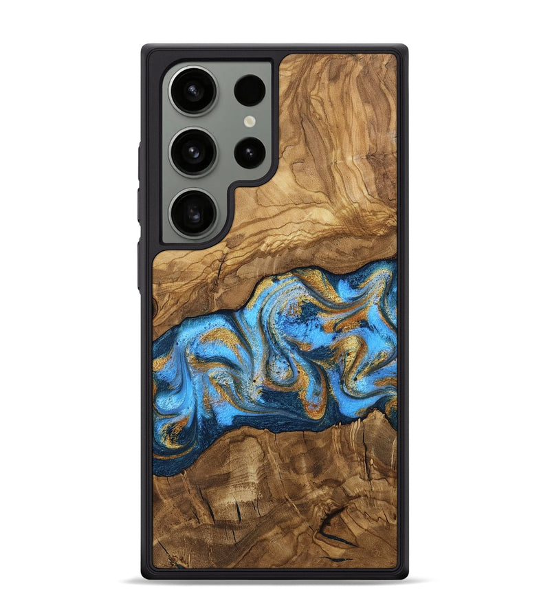 Galaxy S24 Ultra Wood Phone Case - Aryana (Ancient Olive, 818648)
