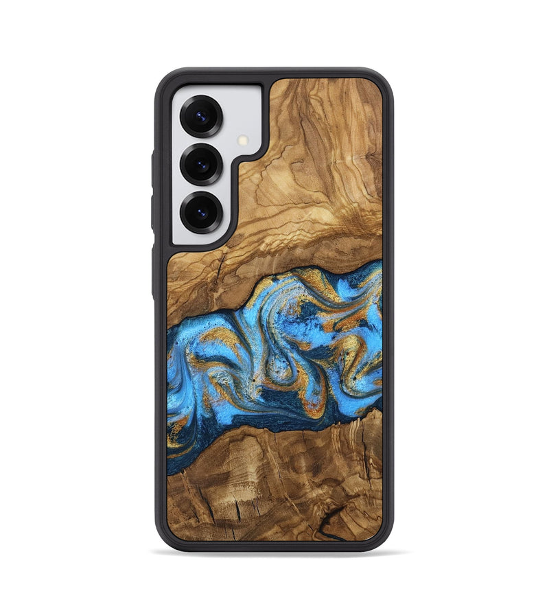 Galaxy S25 Wood Phone Case - Aryana (Ancient Olive, 818648)