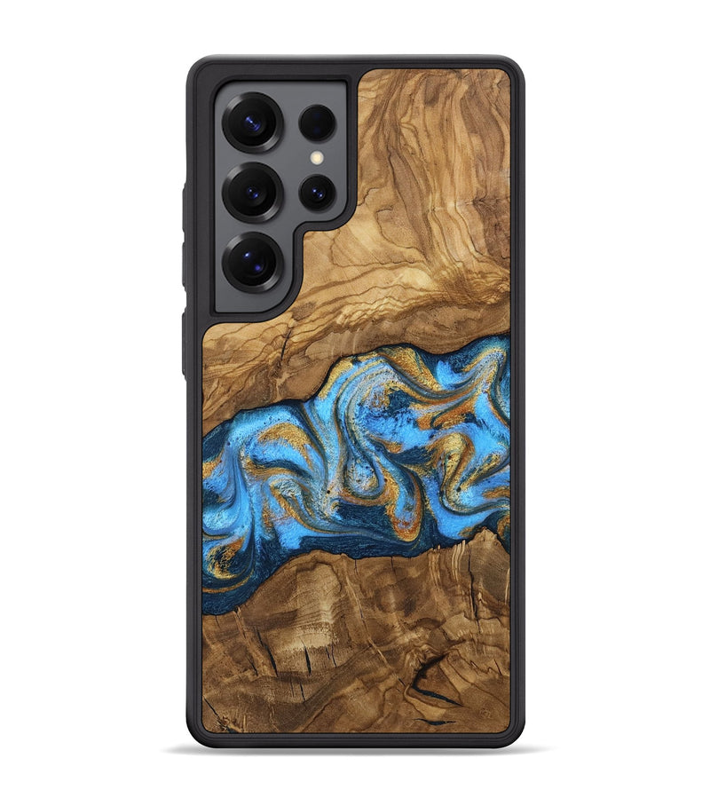 Galaxy S25 Ultra Wood Phone Case - Aryana (Ancient Olive, 818648)