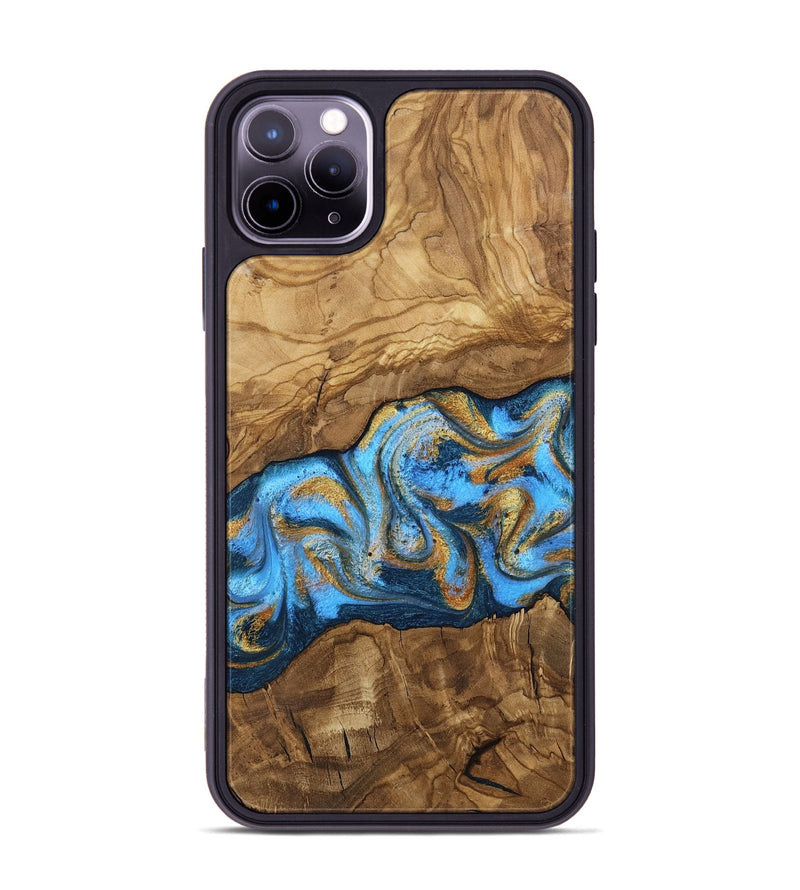 iPhone 11 Pro Max Wood Phone Case - Aryana (Ancient Olive, 818648)