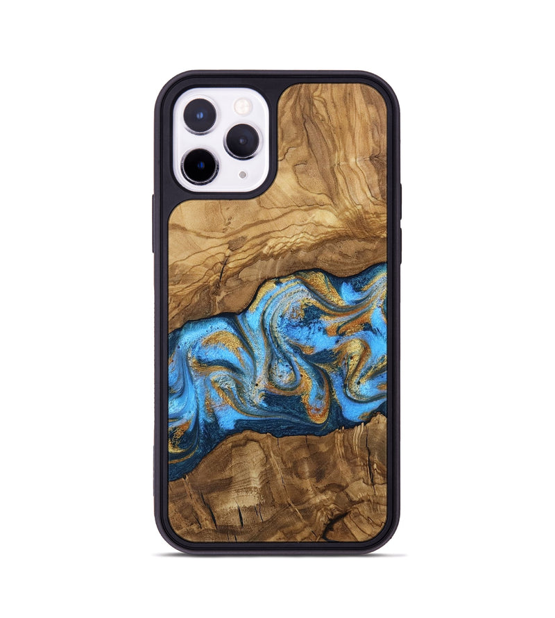 iPhone 11 Pro Wood Phone Case - Aryana (Ancient Olive, 818648)
