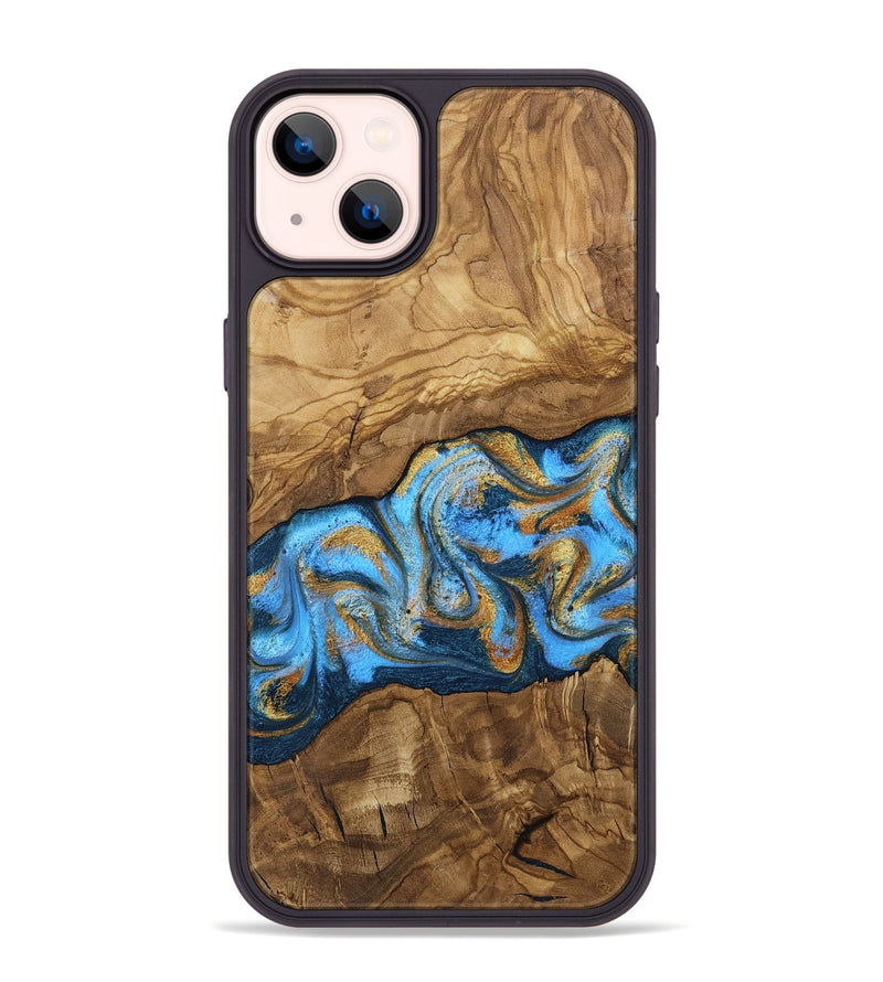 iPhone 14 Plus Wood Phone Case - Aryana (Ancient Olive, 818648)